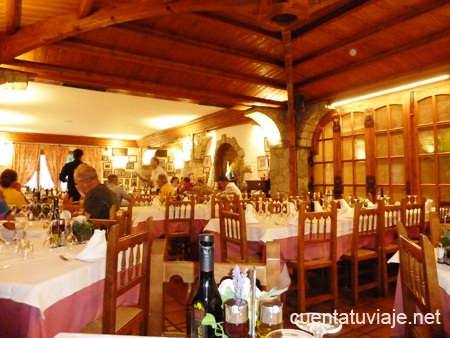 Restaurante El Fogaril en el Hotel Ciria, Benasque (Huesca)